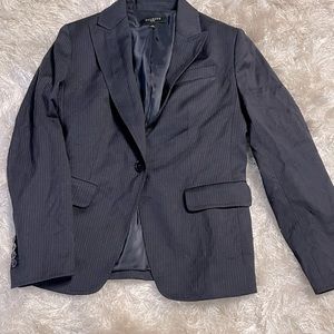 Talbots pinstriped blazer